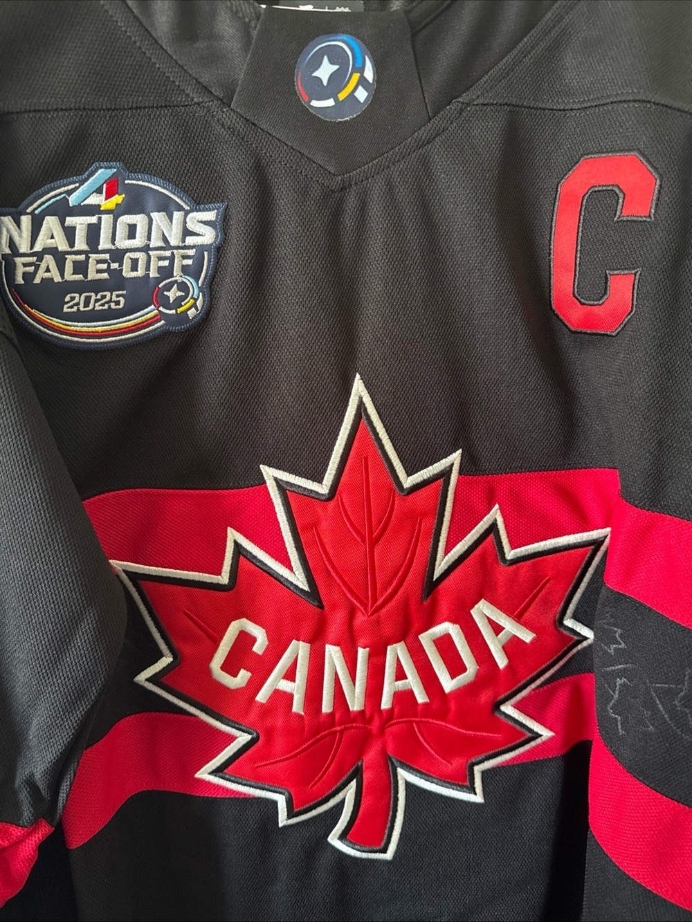 Men’s Fanatics Sidney Crosby #87 Canada 4 Nations Face Off Jersey Sz 52 - RARE - Picture 2 of 7